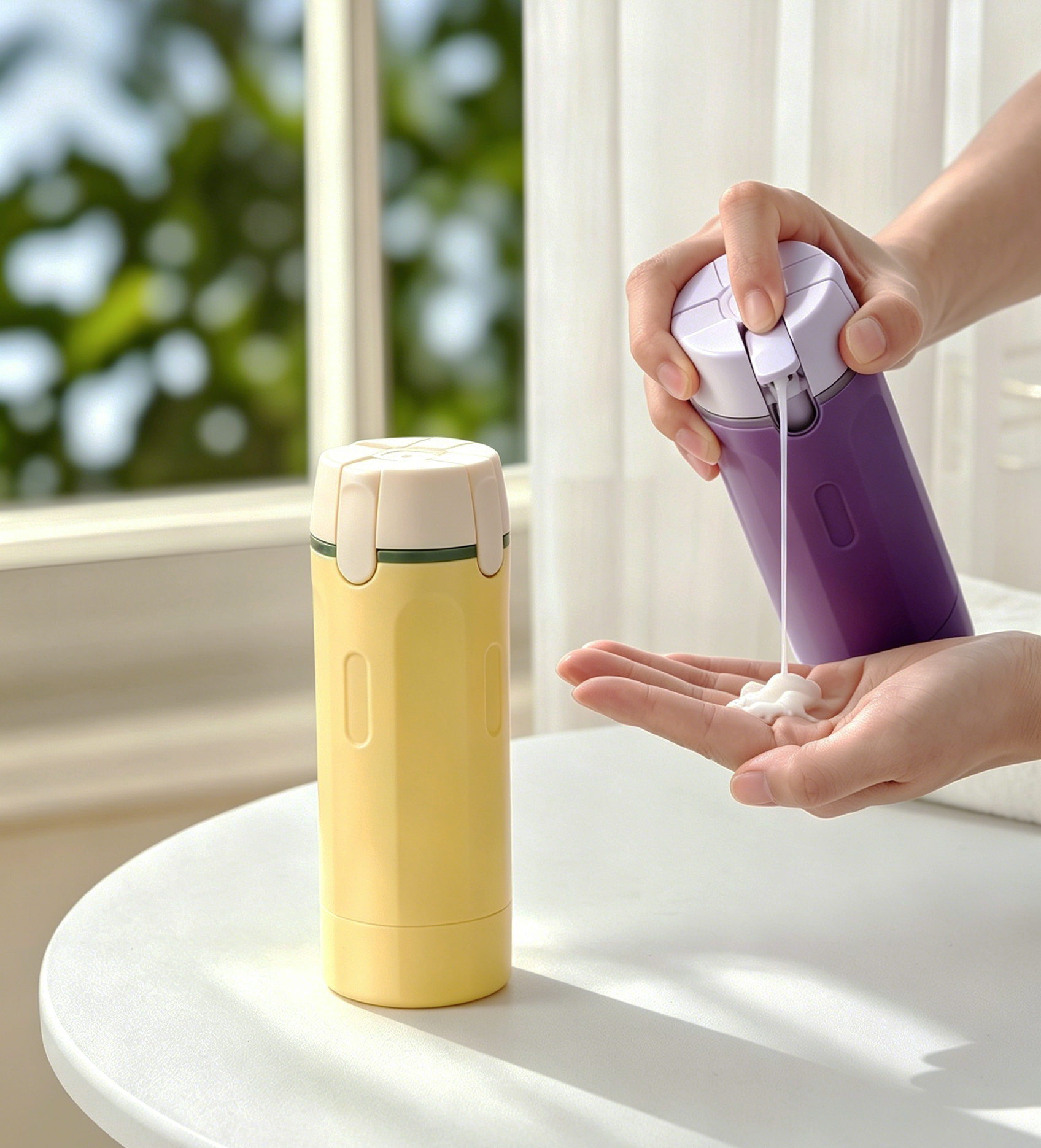 4 in 1 Travel Cosmetic Dispenser Bottle